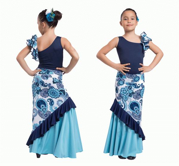 Jupes pour la Danse Flamenco Happy Dance pour Enfant. Ref.EF130PE15PS20PS08